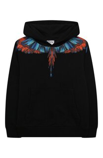 Хлопковое худи Marcelo Burlon Kids of Milan