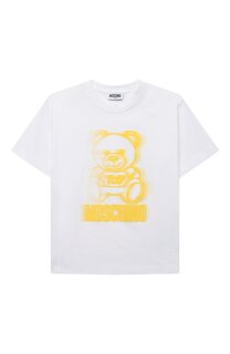 Хлопковая футболка Moschino
