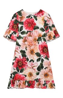 Платье из вискозы Dolce & Gabbana