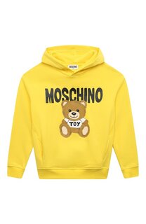 Хлопковое худи Moschino