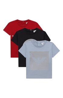 Комплект из трех футболок Emporio Armani