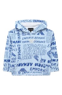 Хлопковое худи Emporio Armani
