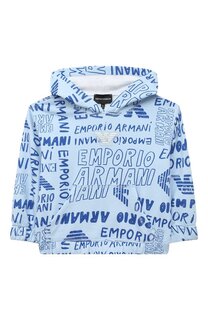 Хлопковое худи Emporio Armani