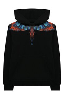 Хлопковое худи Marcelo Burlon Kids of Milan