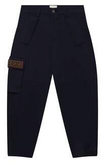 Хлопковые брюки Fendi