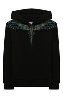 Хлопковое худи Marcelo Burlon Kids of Milan