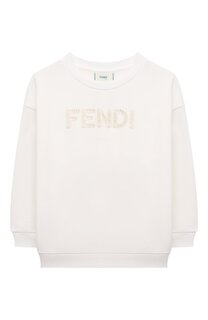 Хлопковый свитшот Fendi