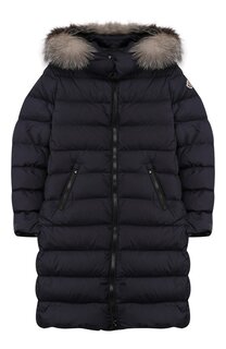 Пуховое пальто с капюшоном Moncler Enfant