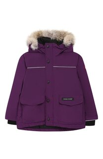 Пуховая парка Logan с меховой отделкой Canada Goose