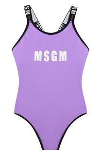 Слитный купальник MSGM kids