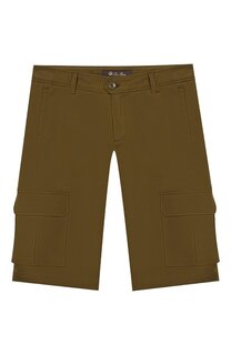 Хлопковые шорты-карго Loro Piana