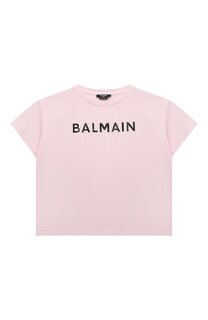 Хлопковая футболка Balmain