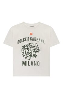 Хлопковая футболка Dolce & Gabbana