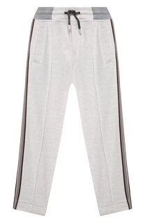 Хлопковые брюки Brunello Cucinelli