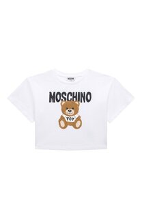 Укороченная футболка Moschino