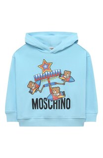 Хлопковое худи Moschino