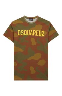 Хлопковая футболка Dsquared2