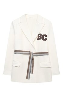 Хлопковый жакет Brunello Cucinelli