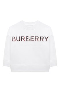 Хлопковый свитшот Burberry