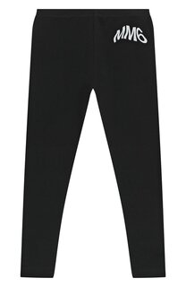 Хлопковые леггинсы MM6