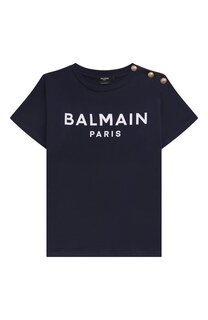 Хлопковая футболка Balmain