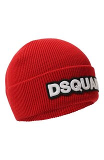 Шапка из хлопка и вискозы Dsquared2