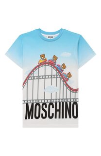 Хлопковая футболка Moschino