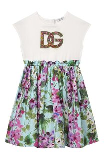 Хлопковое платье Dolce & Gabbana