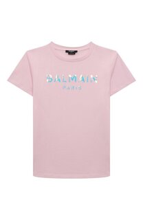 Хлопковая футболка Balmain