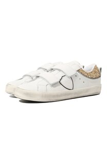 Кожаные кеды Philippe Model Junior