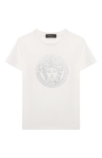 Хлопковая футболка Versace