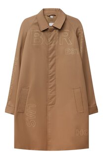 Хлопковый тренч Burberry