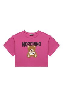 Укороченная футболка Moschino