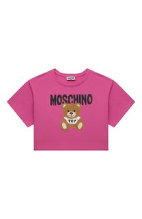 Укороченная футболка Moschino