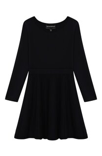 Платье из вискозы Emporio Armani