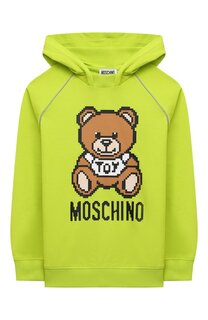 Хлопковое худи Moschino