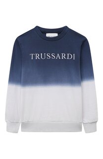 Хлопковый свитшот Trussardi junior