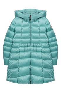 Пуховое пальто с капюшоном Moncler Enfant