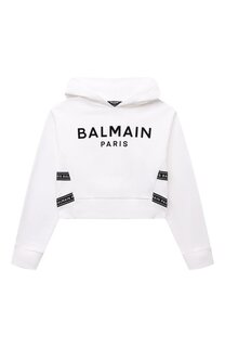 Укороченное худи Balmain