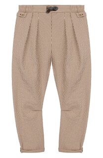 Хлопковые брюки Brunello Cucinelli