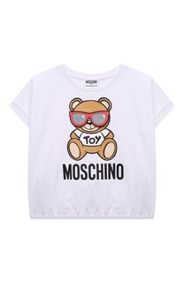 Хлопковая футболка Moschino