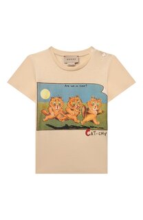 Хлопковая футболка Gucci