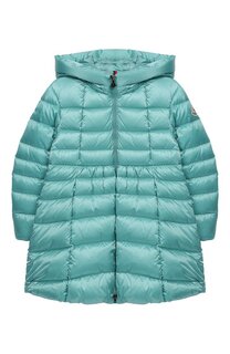 Пуховое пальто с капюшоном Moncler Enfant