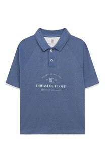 Хлопковое поло Brunello Cucinelli