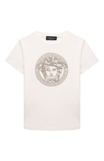 Хлопковая футболка Versace