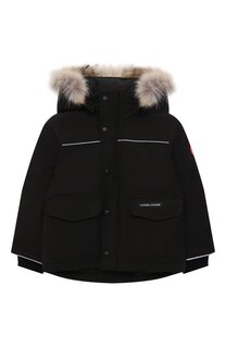 Пуховая парка Logan с меховой отделкой Canada Goose