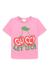 Хлопковая футболка Gucci