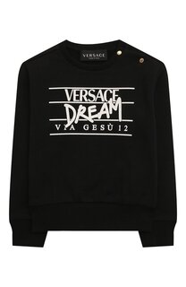 Хлопковый свитшот Versace