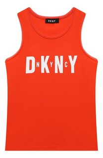 Хлопковая майка DKNY