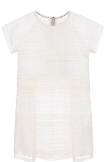 Кружевное мини-платье Burberry